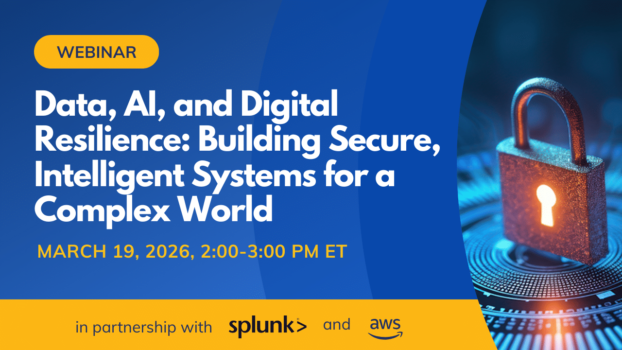 Data, AI, and Digital Resilience Building Secure, Intelligent Systems for a Complex World
