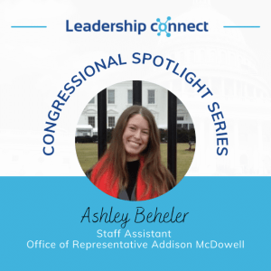 Congressional Spotlight Interview Series with Ashley Beheler