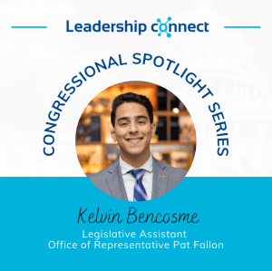 Congressional Spotlight Interview Series with Kelvin Bencosme